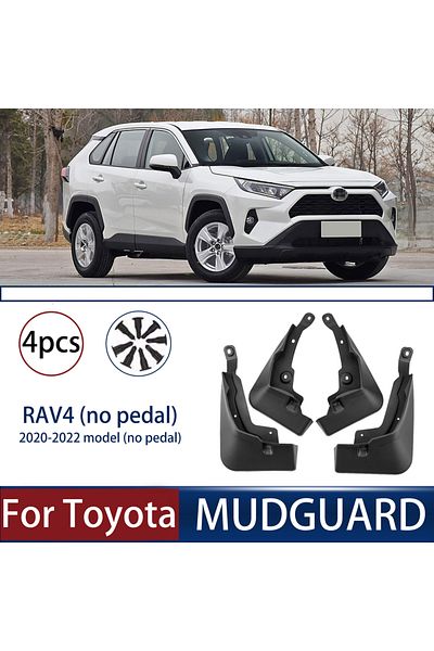 Choice 20-22RAV4 Mud flaps/splash guards designed for Toyota RAV4 2020-2022 (without running boards), autom