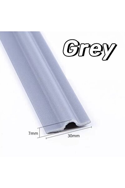 Choice6 شريط مانع للتسرب رمادي بطول 10 أمتار للأبواب/النوافذ المنزلقة، بطول 2...