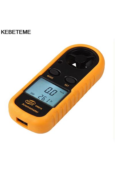 Choice Gold Smart Anemometer Digital Hand-held Wind Speed Gauge Meter Thermo Anemometer And Infrared Thermo