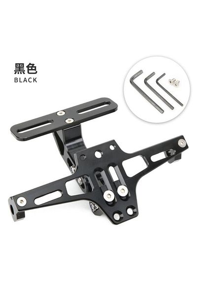 Choice Black no Light Motorcycle Rear License Plate Mount Holder Turn Signal Lights For Yamaha MT07 MT09 MT