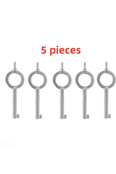 Choice 5 pieces 1/2/5 pieces American Style Universal Flat Key Blank Special Key Handcuff Lock Key Zinc All