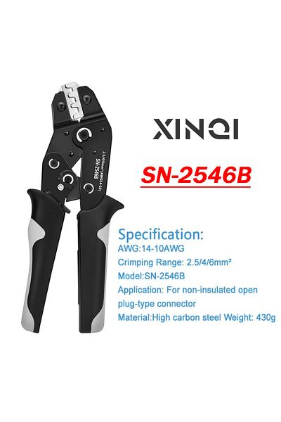 Choice SN-2546B SN-2546B Professional Photovoltaic Crimping Pliers Connector Terminal Wrench Hand Tools for