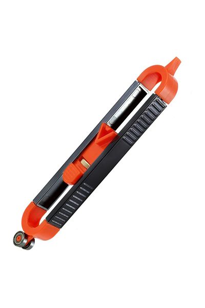 Choice1 BLACK 1Pcs New Profile Scribing Ruler Contour Gauge With Lock Adjustable Locking Precise Woodworking