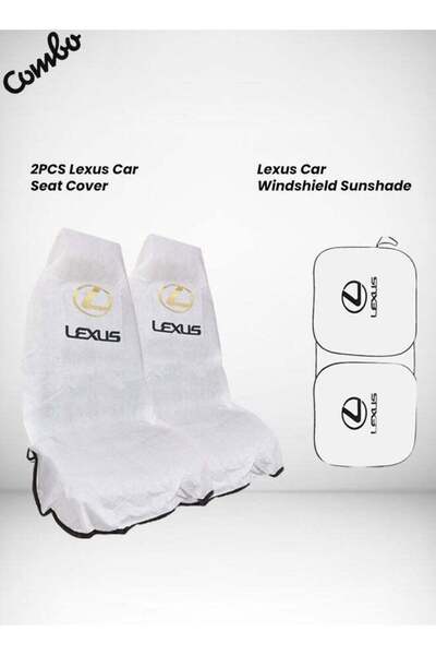 Lexus Combo 2-piece Seat Cover & Car Sunshade