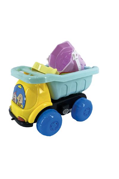 rexa Kids' Beach Sand Toy Dump Truck Set with Accessories