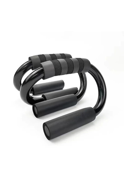 Hubstein Instrument profesional de fitness pentru push-up + set de greutăți din cauciuc profesional de rezistență, 11 piese