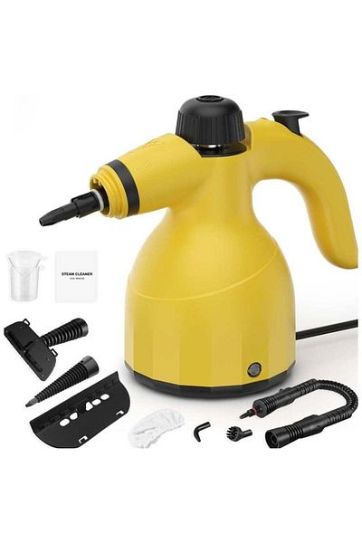 JSA Portable Handheld Steam Cleaner 1000w Multifunctional High Temperature With 9 Pieces Accessories
