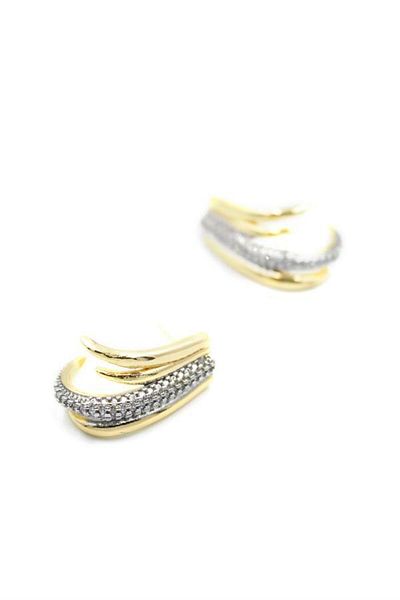 Rasanet Jewelled Earrings - Gold