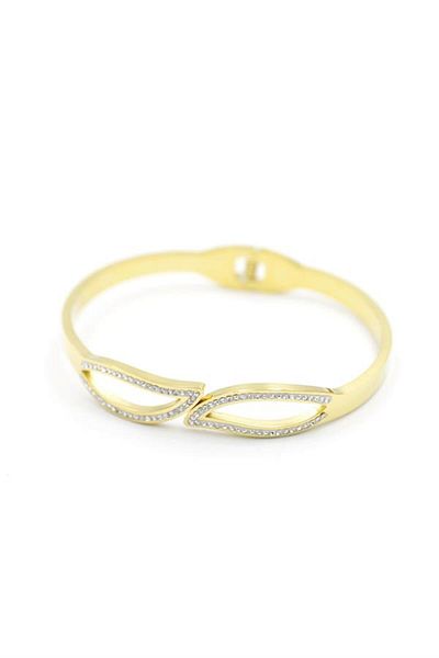Rasanet Leaf bracelet - gold