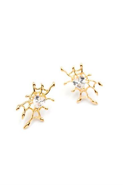 Rasanet Mesh earrings - gold