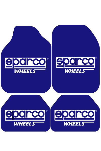 Carmine Carpet Dekoratif Sparco Desenli Oto Paspas Takımı