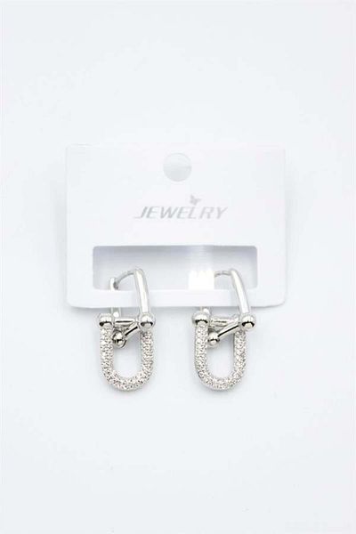 Rasanet Tf Chain Earrings - Silver