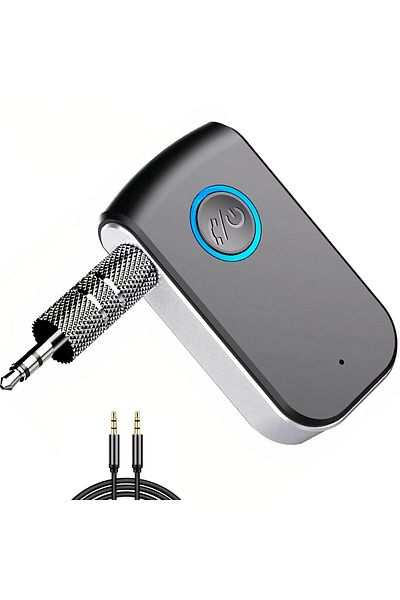 WowStep Bluetooth 5.0 Adapter, Audio Receiver, Portable, Universal Compatible, Car, Audio System, Speakers