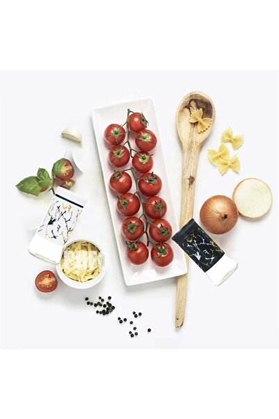 PUFO Salt and pepper shaker set, Ellegant, 11 cm, white/black