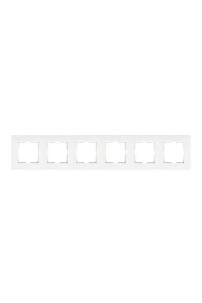 Viko by Panasonic FRAME 6 HORIZONTAL KARRE WHITE