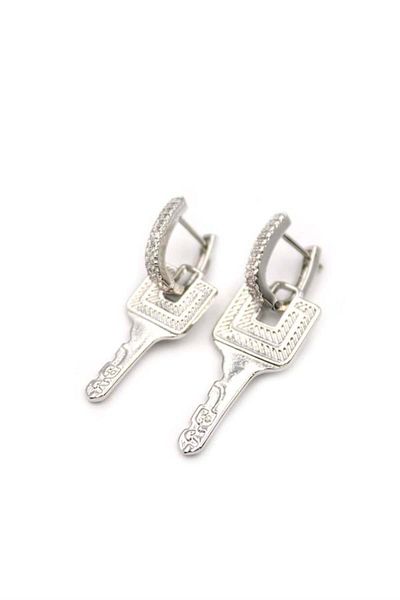 Rasanet Key Earrings - Silver