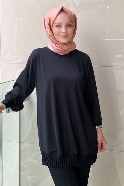 Ghisa Ribbed Tunic with Glitter