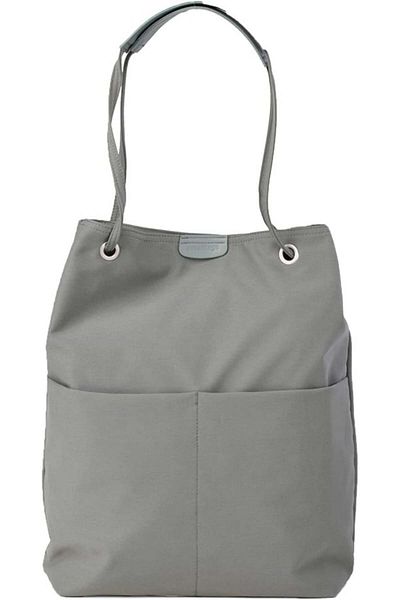 Bevantage shoulder bag, textile, gray, 35.6 x 24.8 x 10 cm