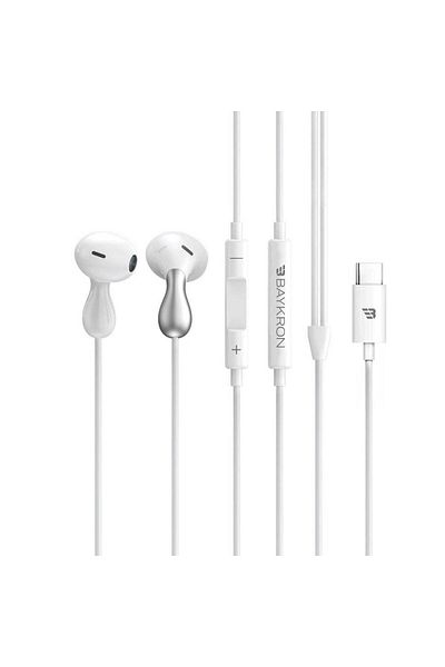 baykron BASIC Earphones USB-C with Microphone
