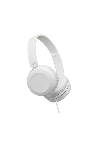 JVC HA-S31M-W-EX Headphones, Wired, On-Ear, Microphone, White