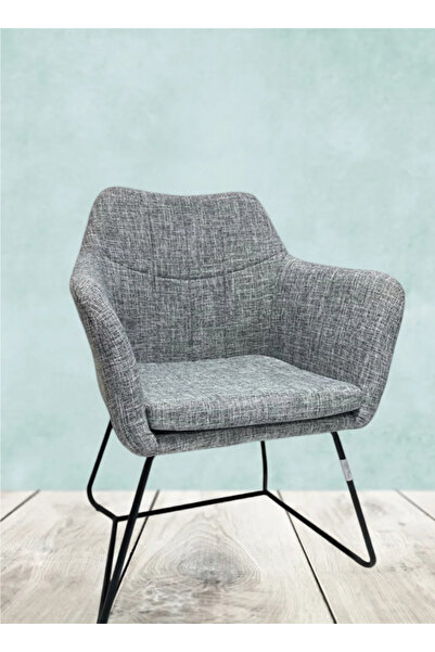 rexa كرسي قهوة من القماش