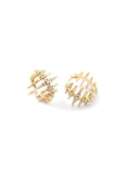 Rasanet Arrow Earrings - Gold
