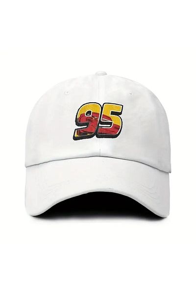 Touz Moda Pălărie unisex lavabilă Vintage McQueen 95 imprimată