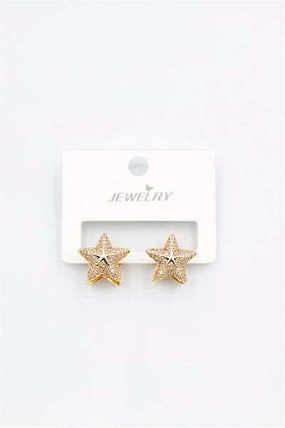 Rasanet Star Earrings - Gold