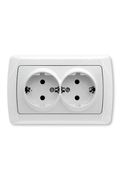 Viko by Panasonic Double Schuko Socket Carmen Viko