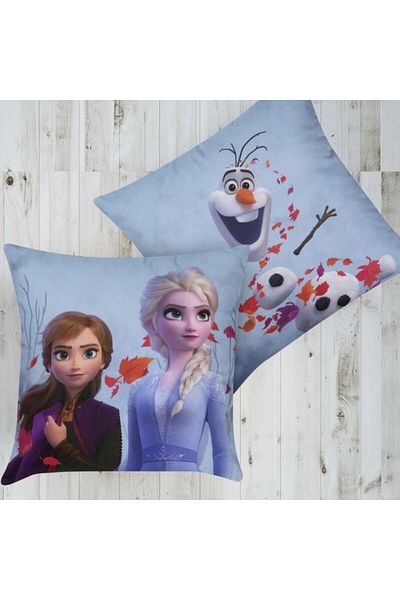 Taç Decorative pillow 40x40cm, Disney Tac, Frozen Autumn, Anna and Elsa