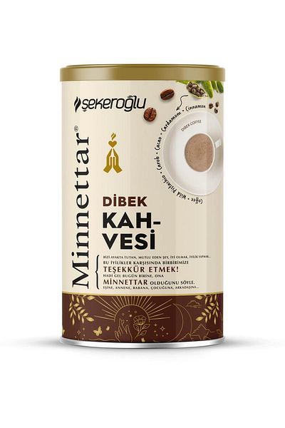 Minnettar Cafea Dibek 200 Gr Cutie Cilindrică Specială