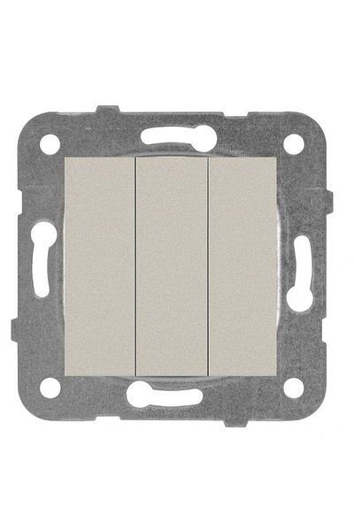 PANASONIC Triple Switch Mechanism Karre Plus Bronze
