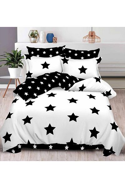CHIRASO FINET Cotton Bed Linen, Classic Sheet 240x250cm, Duvet Cover 200x230cm, 4 Pillowcases