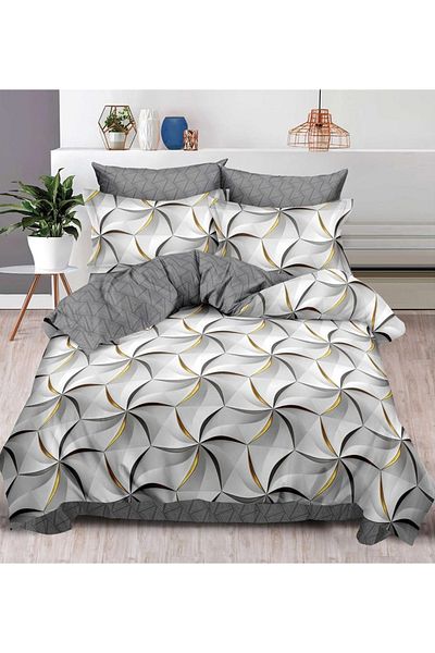 CHIRASO FINET Cotton Bed Linen, Classic Sheet 240x250cm, Duvet Cover 200x230cm, 4 Pillowcases