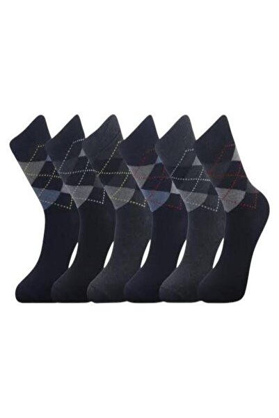ragistore 6-пакет мъжки карирани чорапи
