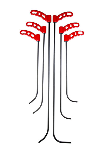 Safi Grup 6’lı Yassı Uçlu Kılıç Boyasız Göçük Düzeltme Çubuk Seti – S14-Set