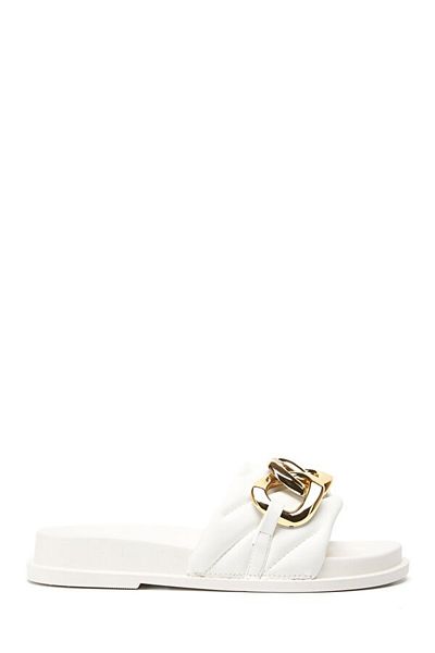 ART BELLA White Women's Slippers 101380666
