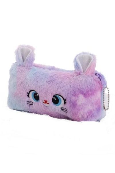 OEM Plush pencil case, Kitty pattern