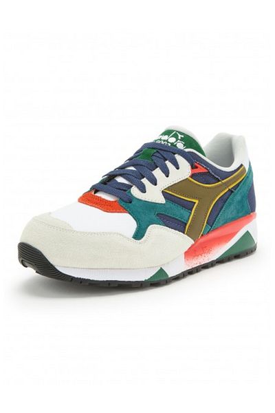 Diadora N 9002 Navy - white/classic navy/dark red