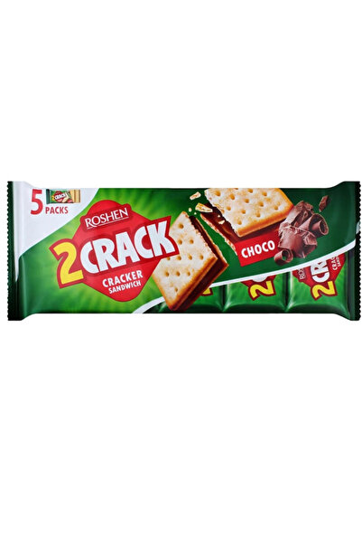 Roshen Chocolate Filled Biscuits, 2 Crack, 235 g