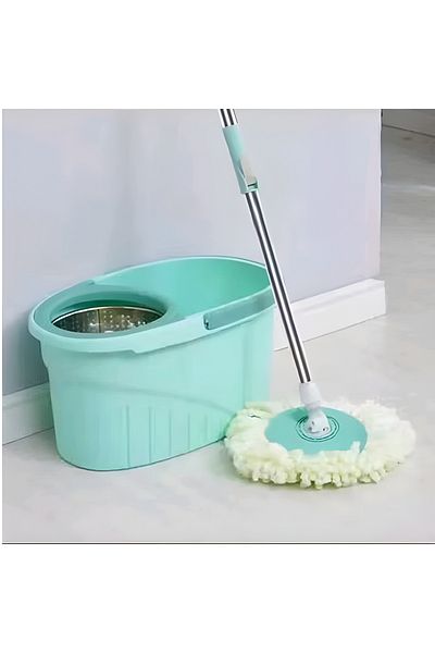 rexa Round Rotating Mop – 360° Spin Floor Cleaning System with Bucket