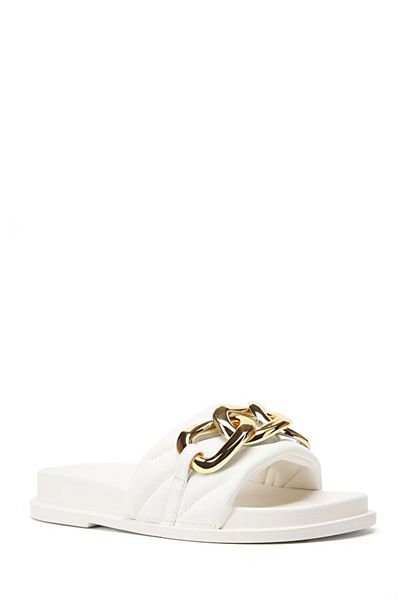 ART BELLA White Women's Slippers 101380666