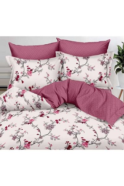 CHIRASO FINET Cotton Bed Linen, Classic Sheet 240x250cm, Duvet Cover 200x230cm, 4 Pillowcases