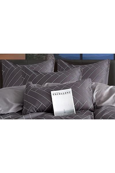 CHIRASO FINET Cotton Bed Linen, Classic Sheet 240x250cm, Duvet Cover 200x230cm, 4 Pillowcases