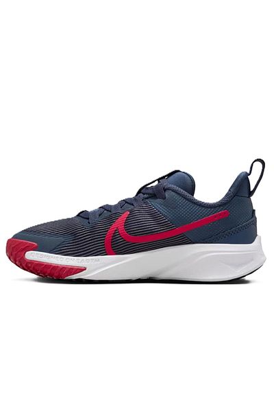 Nike Star Runner 4 NN (PS) Pantofi de alergare pentru copii, cu șireturi elastice, albastru bleumarin