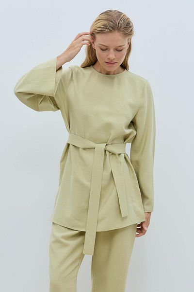 Mahal Bood Belted Tanzel Blouse