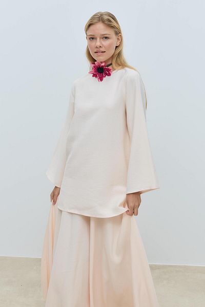 Mahal Bood Belted Tancel Blouse