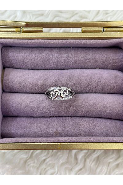 BY YASİN TOPÇU Heart Dance Steel Ring