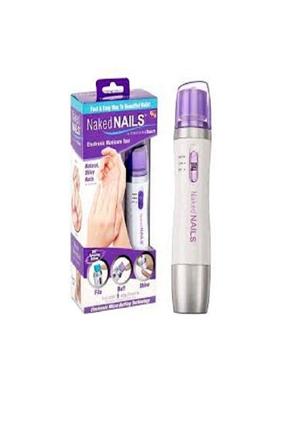 Generic Electronic nail care tool with nail care system for effortless finishing touches