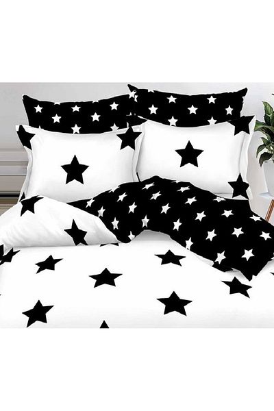 CHIRASO FINET Cotton Bed Linen, Classic Sheet 240x250cm, Duvet Cover 200x230cm, 4 Pillowcases